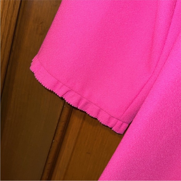 Bubble gum pink Kate Spade Dress with small ruffle, size 4 - Picture 5 of 9